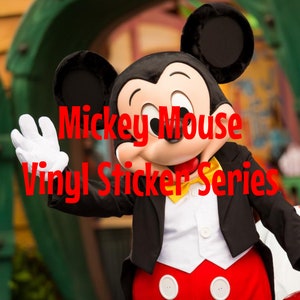 Mickey Mouse Vinyl Sticker Series