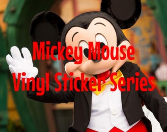 Updated! - Mickey Mouse Vinyl Sticker Series