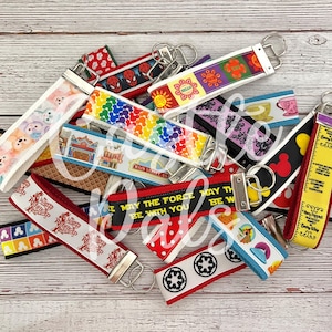 Design-Your-Own Disney Themed Key Fobs