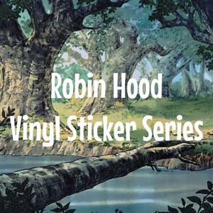 Robin Hood-serie vinylstickers