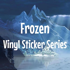 Frozen Vinyl Sticker Series
