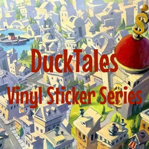 Nieuw! - DuckTales-serie vinylstickers