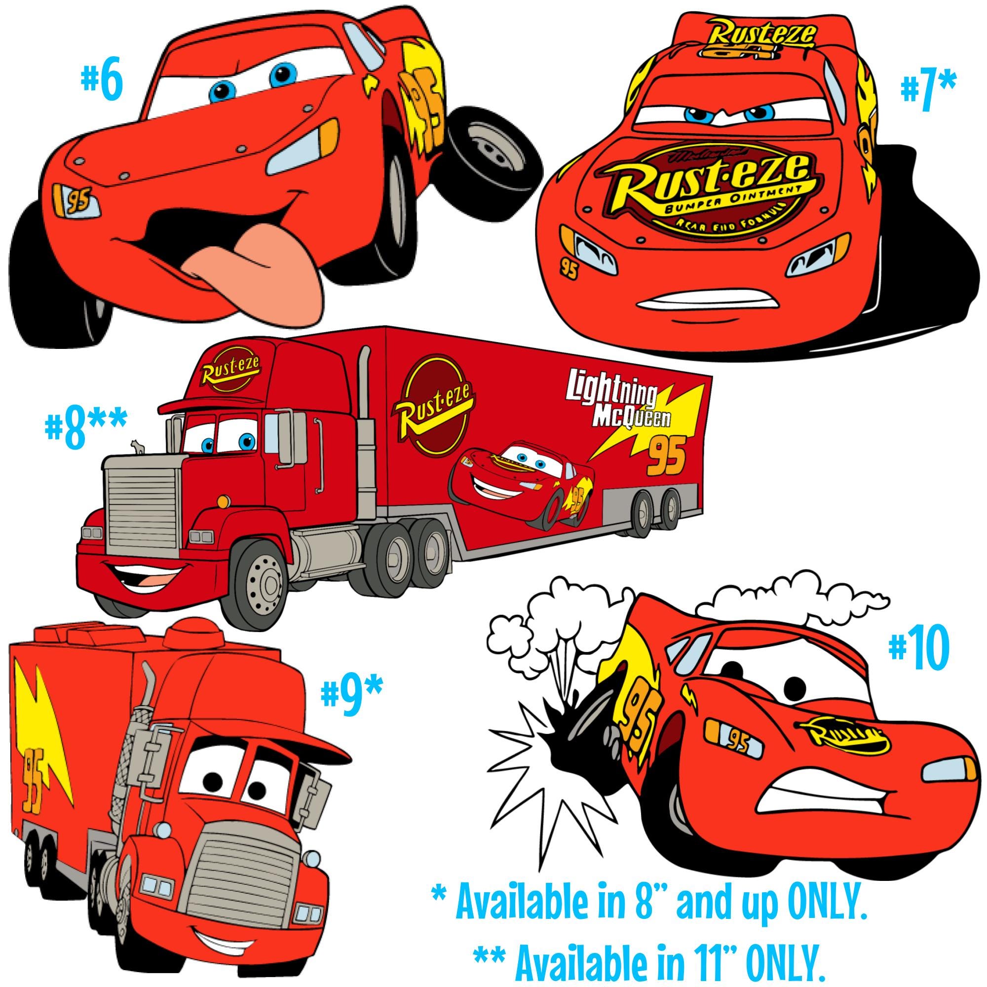 Cars Vinyl Sticker Series - Etsy