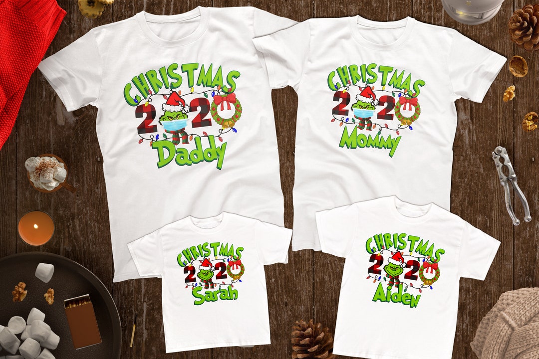 Family Matching Christmas Shirts Quarantine Christmas Crew - Etsy