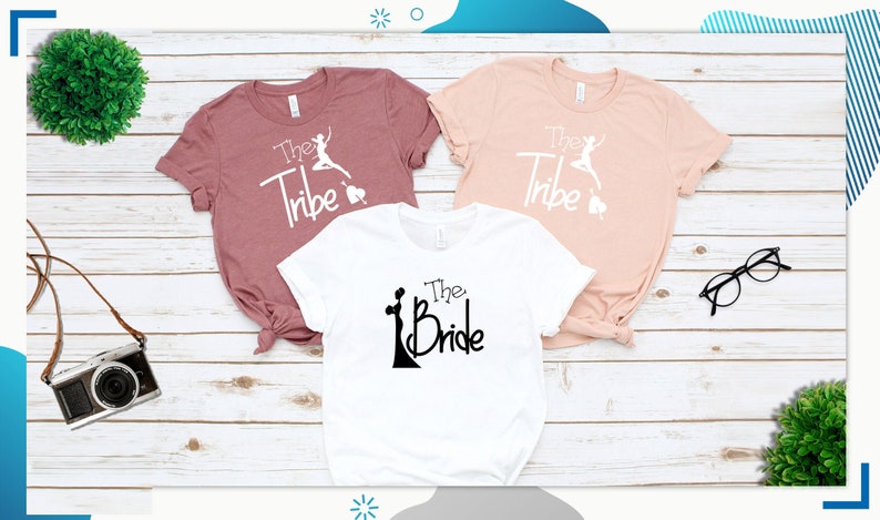 Bachelorette Party Shirts, Bride Shirt, Tribe Shirts, Custom Bachelorette Shirts, Funny Bachelorette Ideas, Bridal Party Shirts image 1