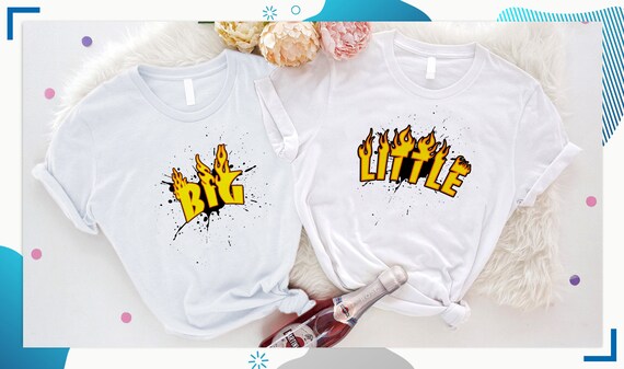 etsy big little shirts
