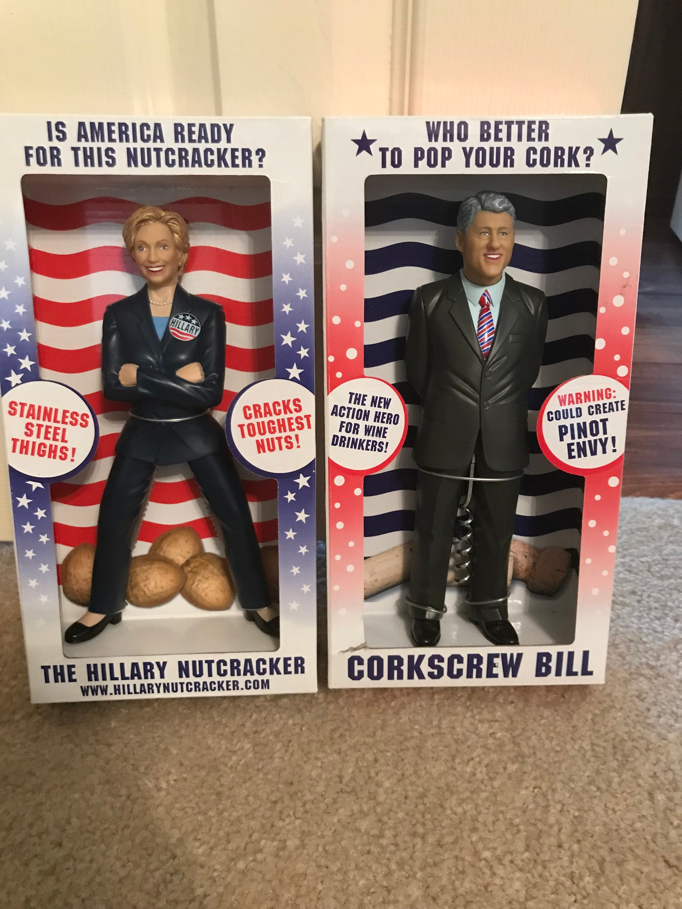 Corkscrew Bill & The Hillary Nutcracker Set