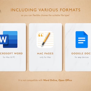 ATS Resume Template for Google Docs, Word, Pages, ATS Friendly Resume, ATS Compatible Resume Template, 2026 Resume Template image 6