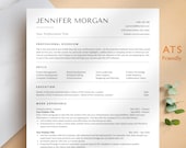 ATS Resume Template for Google Docs, Word, Pages, ATS Friendly Resume, ATS Compatible Resume Template, 2026 Resume Template