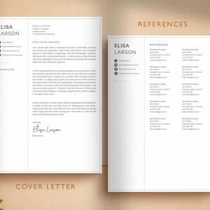 Professional Resume Template for Google Docs, Word & Pages, Resume Template with focus on Work Experience | CEO Resume, 2026 CV Template image 5
