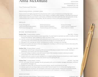 ATS対応の履歴書テンプレート（Word、Pages、Googleドキュメント対応）｜モダンでクリーン、編集も簡単、すぐにダウンロード可能｜プロフェッショナルなATS履歴書テンプレート