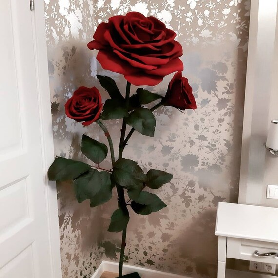 Large Paper Flowers Diy Giant Paper Flowers Large Paper Flower Etsy