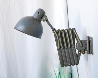 1960年代ミッドセンチュリーのバウハウスシザーランプ、ハーモニカ