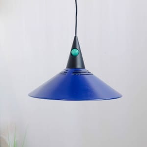1980s Memphis Style, Vintage Modernist pendant lamp, Brilliant Leuchten, germany