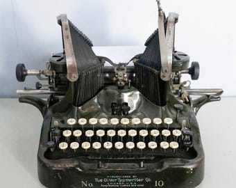 1913年製オリバータイプライターNo.9（動作中） - Etsy 日本
