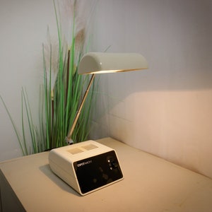 1980s Vintage Desk Lamp, Task Lamp, Table Lamp, Office Lamp, Mid Century, Space Age, Made in Germany, Brilliant leuchten, Telescope Lamp