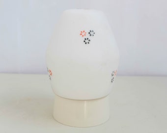 Philips 50s vintage ceiling lamp, matt white milk glass, flush mount