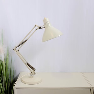 1960s Jac Jacobsen, Naska Loris table lamp, Architect Lamp, Vintage Desk Lamp, Adjustable Lamp, Luxo Lamp