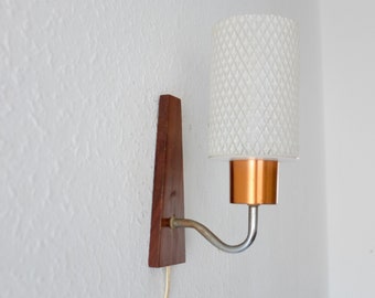 Mid Century Wall Mount Arm Lamp Danish Modern Lighting - 1960s German Danish Dutch, Hanging wall lamp fishing rod midcentury