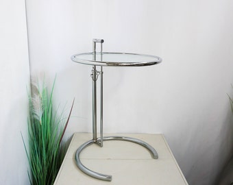 1970s Vintage pedestal table by Eileen Gray