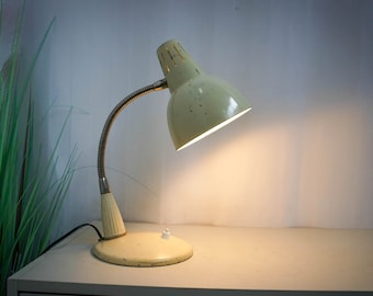 1950s East European industrial Desk lamp, Task Lamp, Table Lamp, Office Lamp, mid century design lamp