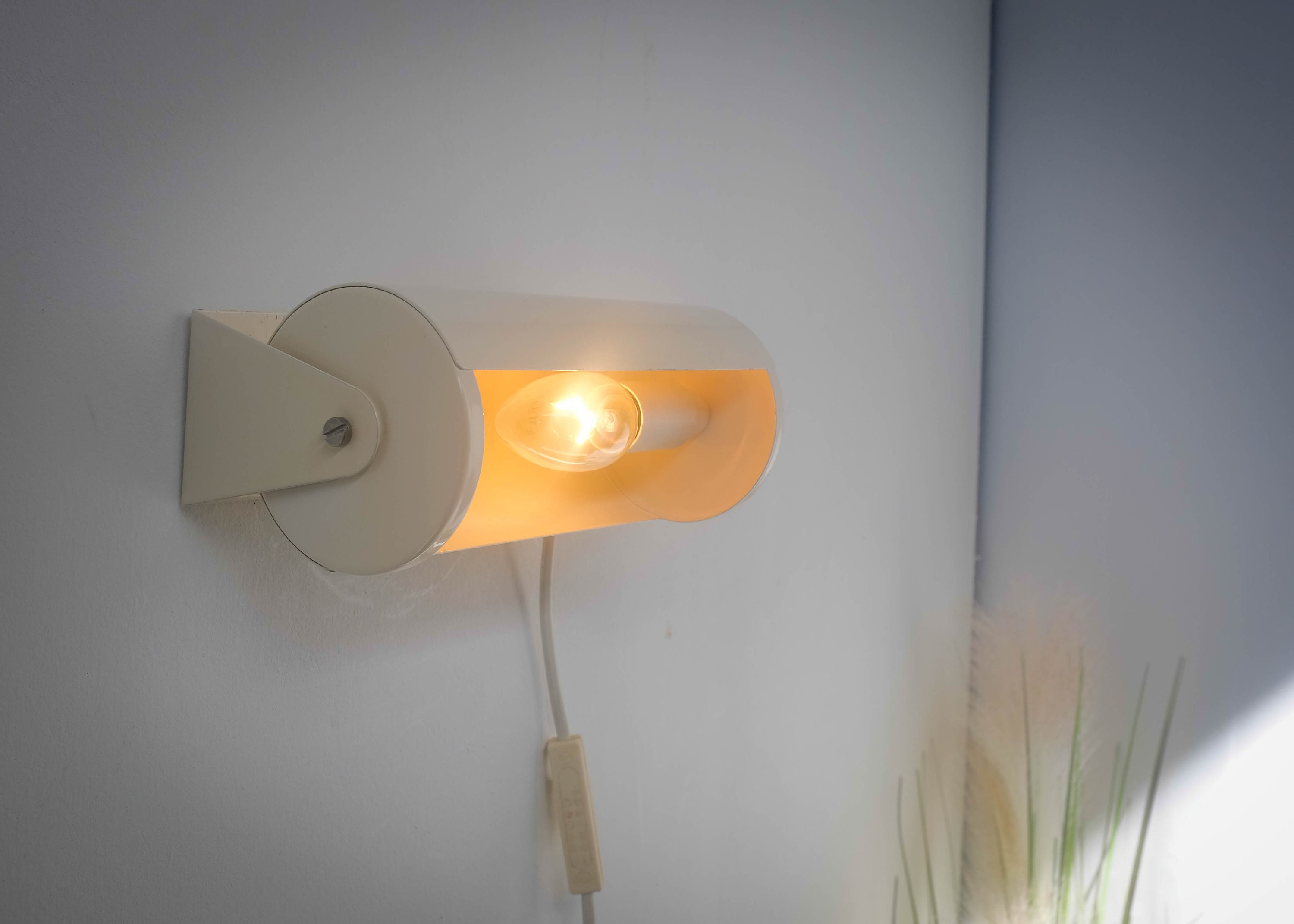 80s Vintage IKEA ランプ　ライト　北欧 1980s Ikea, Vintage Metal Wall Lamp, Design From the 70s