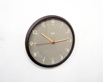 80S オリジナル BRAUN ABW30 TYPE 4861 ウォールクロック BRAUN ABK 30 Wall Clock Type 4861 - 1982 by Dietrich Lubs
