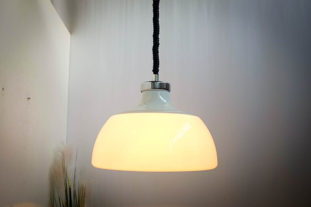 Vintage Dutch Design, Pendant Lamp, Dijkstra Lampen, Mushroom Shade ...