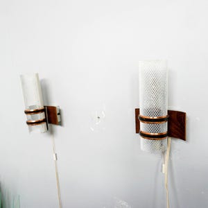 A Set Of Philips midcentury modern, Vintage wall lamp, Philips, Dutch Design 1970s