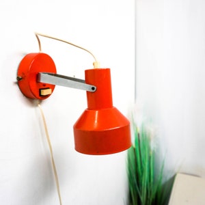 60s Dutch Wall Lamp, Dutch Design, Mid Century Design Lamp, Black ...