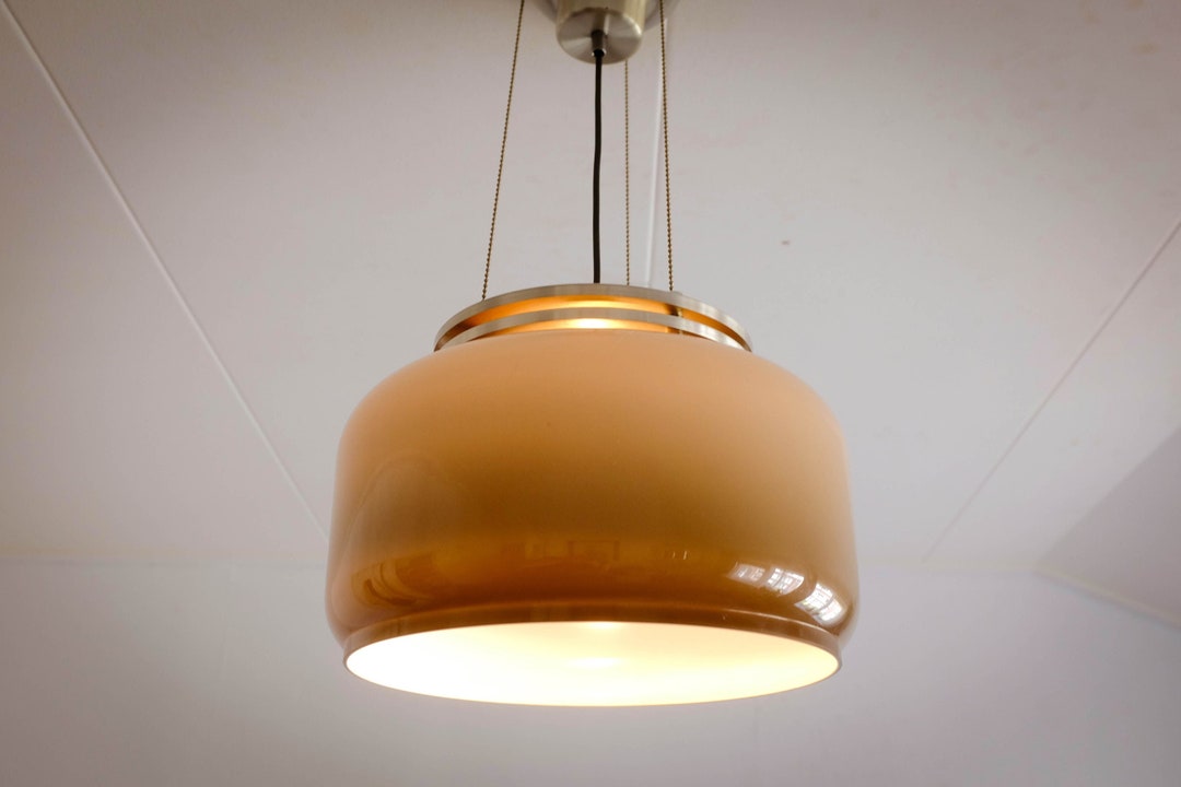 Vintage Dutch Design, Pendant Lamp, Dijkstra Lampen, Mushroom Shade ...