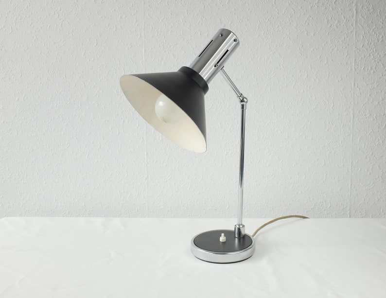 Xl Vintage Chrome Desk Lamp Task Table Office Image 0