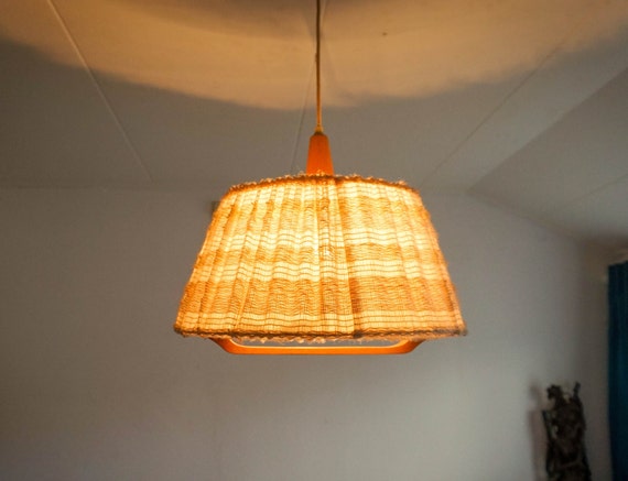 1960s メタルシェード 6灯 ペンダントランプ シャンデリア