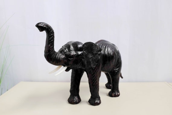 オランダ象の彫刻、1960年代、張り子と革 - Etsy 日本