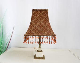1960s Denmark Mid Century Brown Architect Lamp, Vintage Desk Lamp