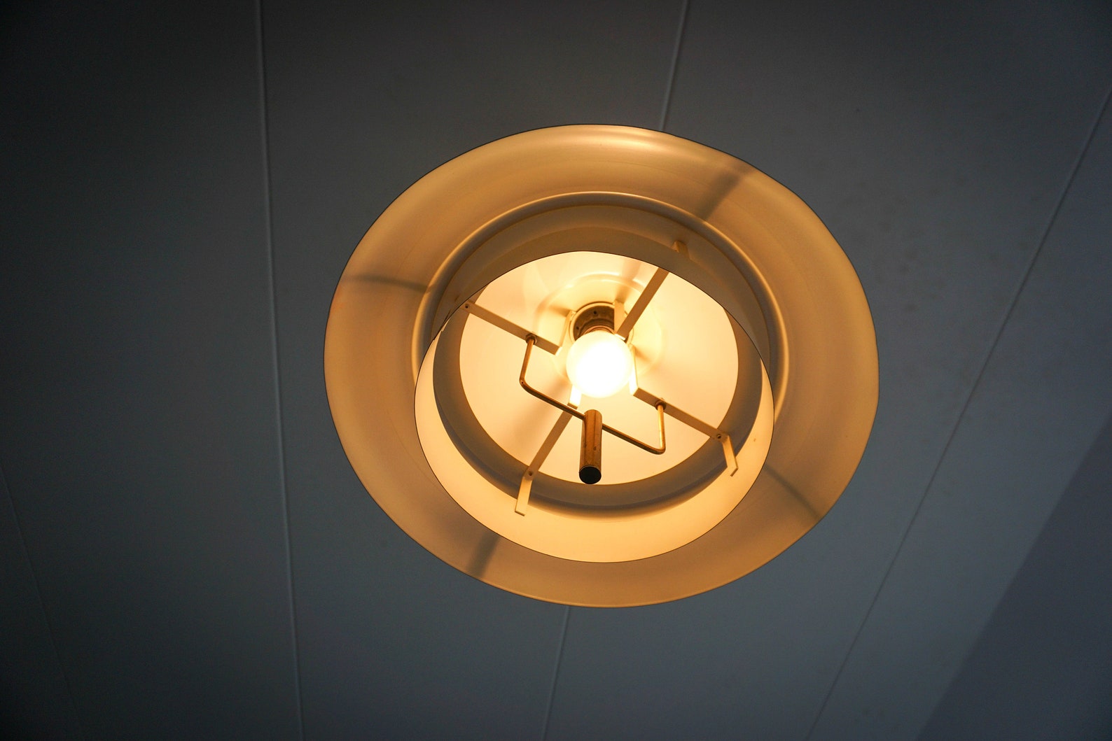 60s Dijkstra Lamps Retro Vintage Pendant Lamp The Netherlands Space 
