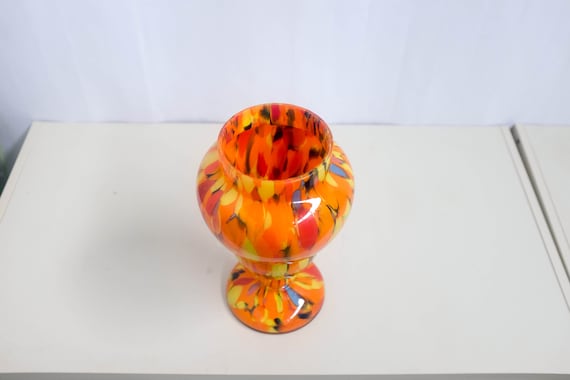 Art Deco Vase, by Antonin Ruckl, For, Kralik Bohemia, 1930s