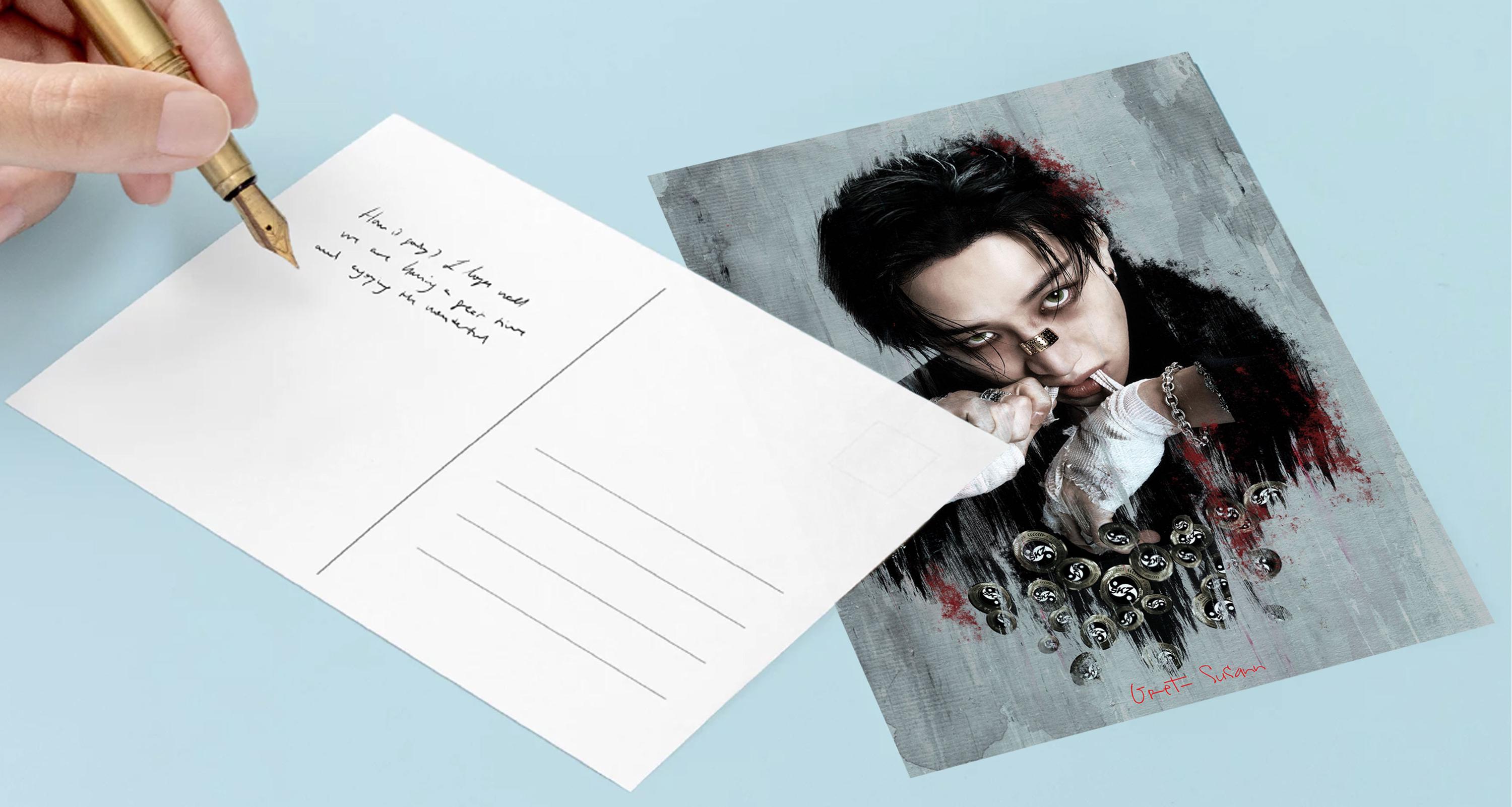 Felix Stray Kids Postcard - Etsy