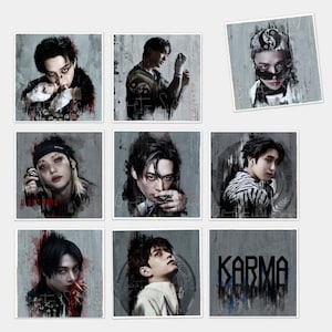 Ímãs do Stray Kids, Karma, Vampiros, Deuses Gregos, Felix, I.N., Hyunjin, BangChan, Lee Know, Han, Seungmin, Changbin, Produtos