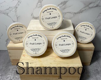 Shampoo Bars / hair care / hand made / no detergent / natural / bath and beauty