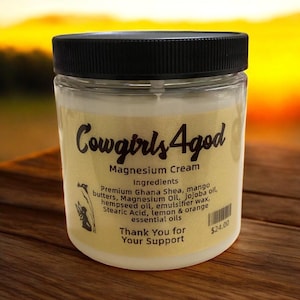 Magnesium Body Cream Made to Order