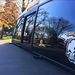 Michigan Skull Decal by SeMi