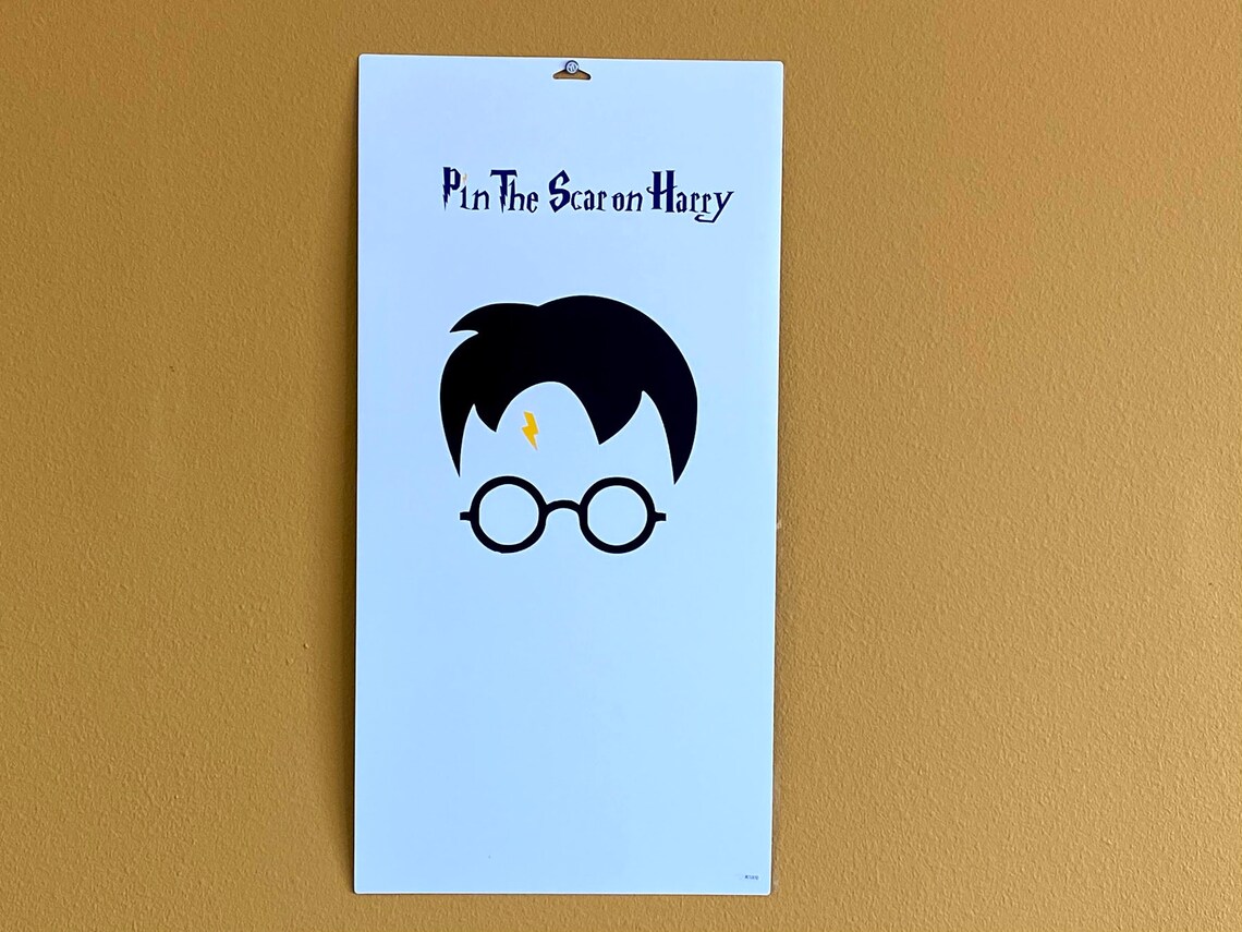 Harry Potter Party Game Pin the Scar on Harry | Etsy