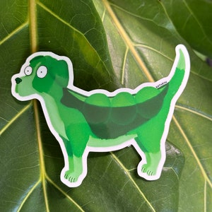 Peapod + Beagle = Peagle Sticker