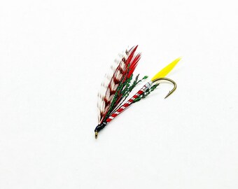 Red Ghost classic feather winged streamer size 6  Streamer flies Classic flies Sea trout flies Salmon flies Steelhead flies