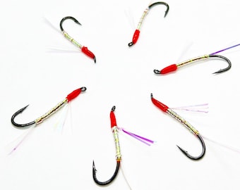 Flash Flies Size 4: Salmon, Sockeye, Steelhead Wet Flies (Qty. 6)