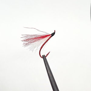 Red & White Mickey Finn Fly: Salmon, Steelhead, and Trout