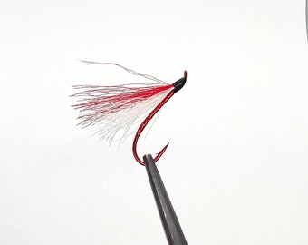 Red & White Mickey Finn Fly: Salmon, Steelhead, and Trout