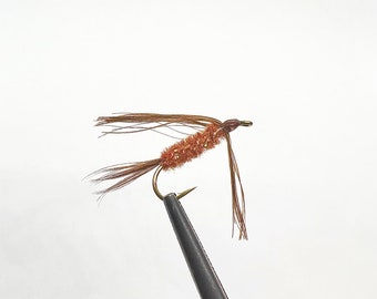Carey Special Trout Fly: Brown Imitator Fly, Size 8