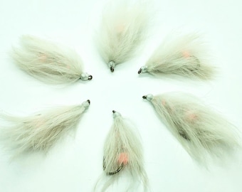 Flesh Flies: Trout & Steelhead Streamer Flies (Size 4, Qty. 6)